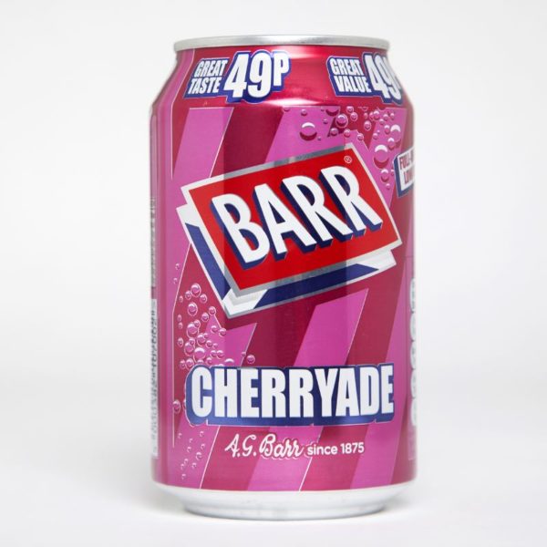 Barrs Cherryade Can