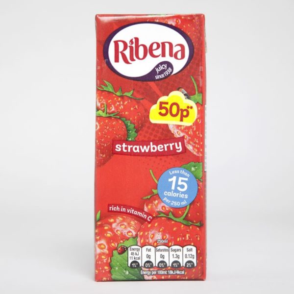 Ribena Strawberry Carton
