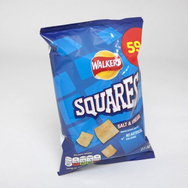 Square Crisps Salt & Vinegar