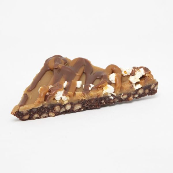 Salted Caramel Slice with Popcorn